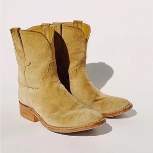 Classic Tan Suede Ankle Boots